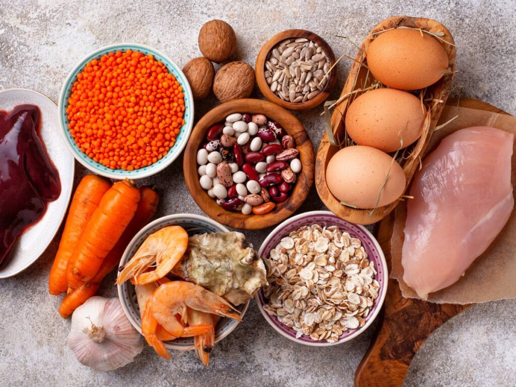 produkty bogate w cynk