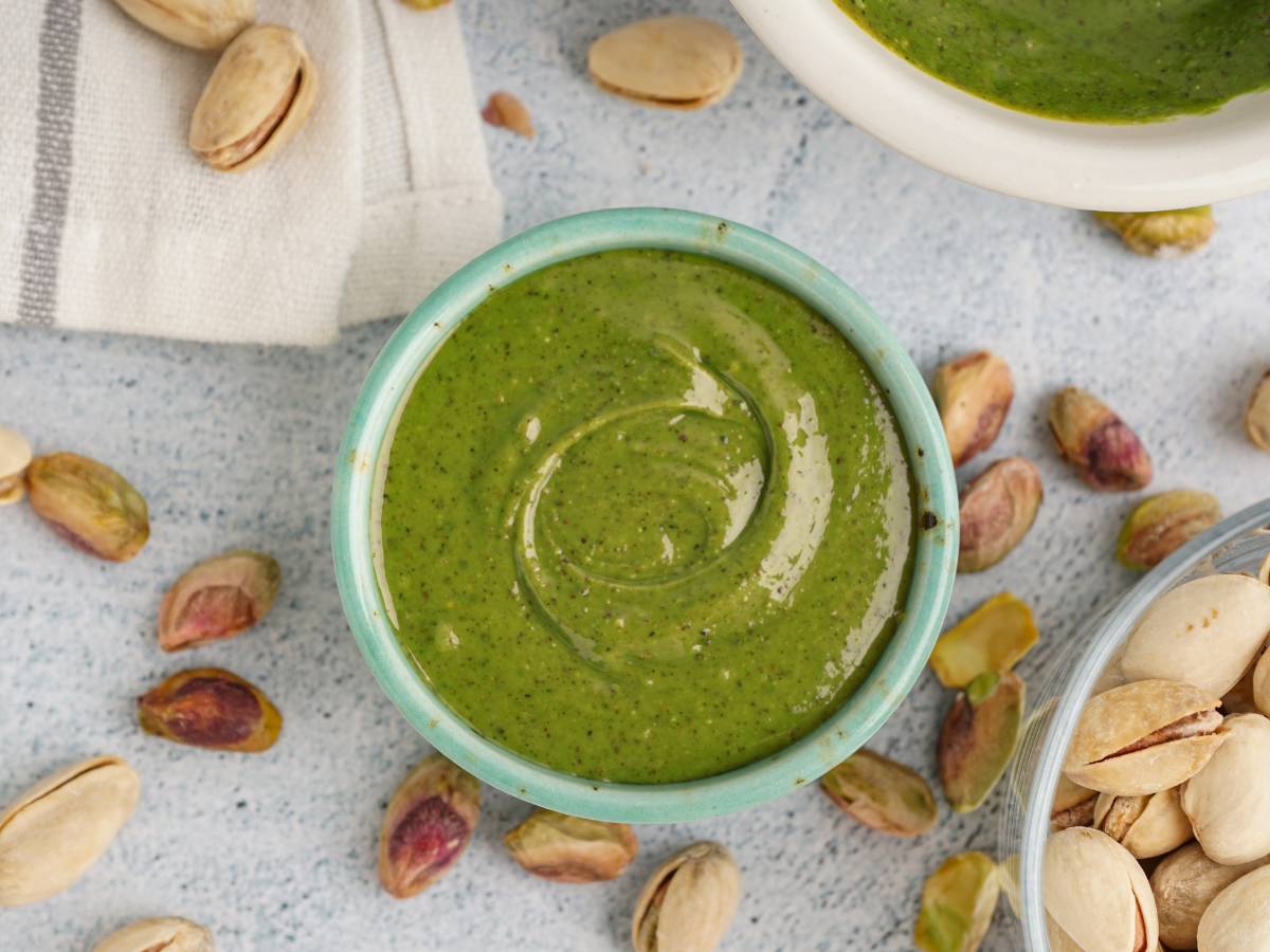 składniki do wegańskiej pasty