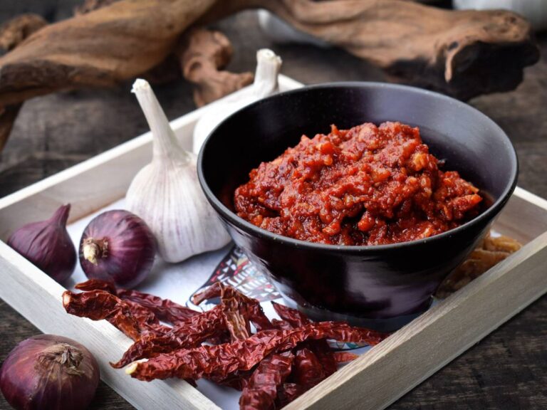 sos harissa - propozycja podania