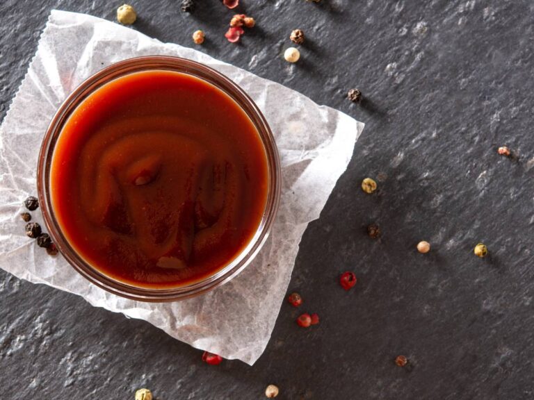 Propozycja podania sosu barbecue